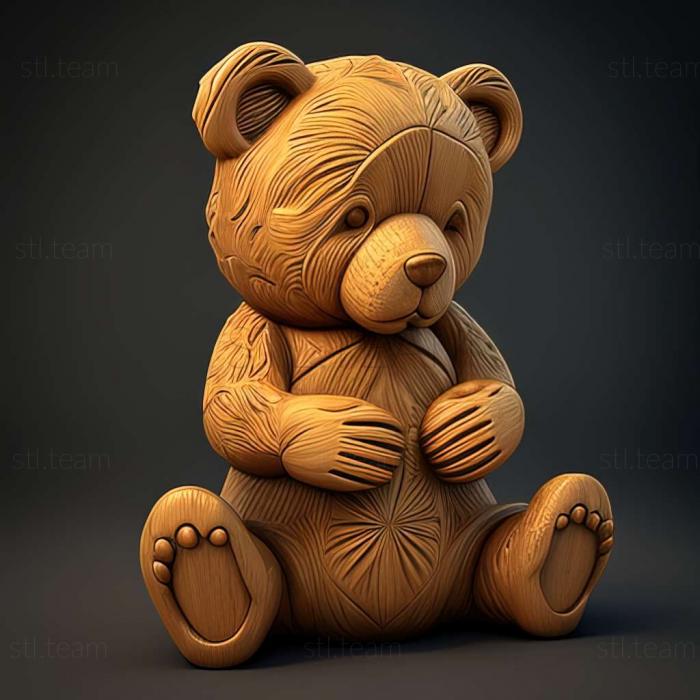 3D model teddy bear (STL)